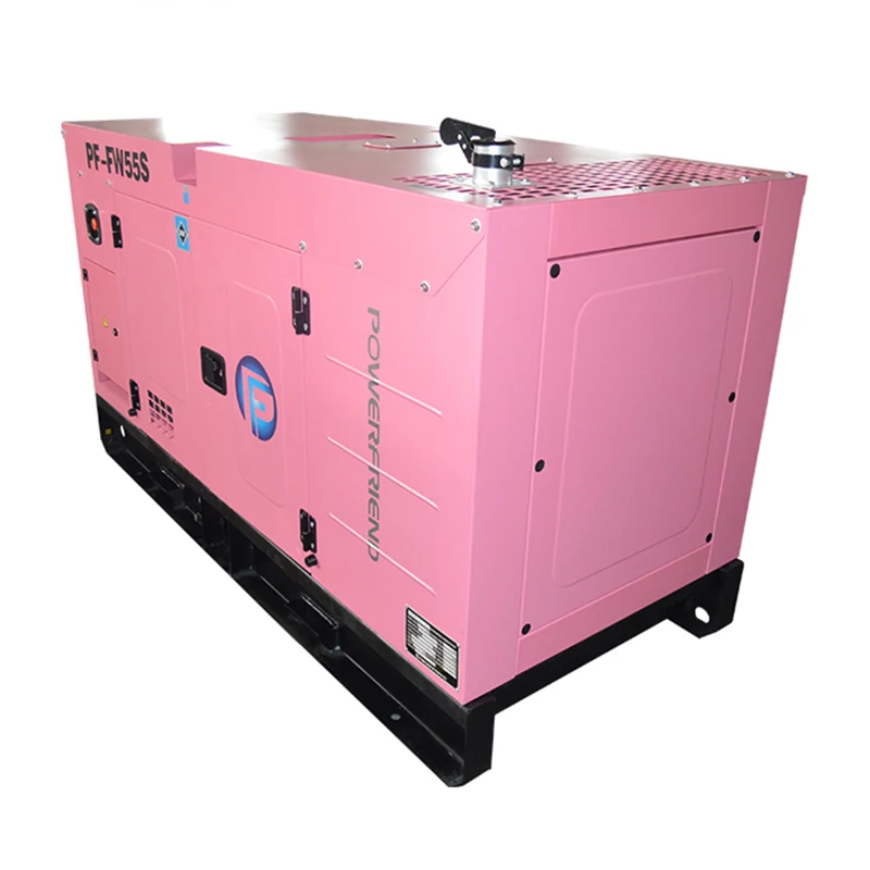 Electric engine brushless generator 3 phase 40kw 50kva diesel generator price