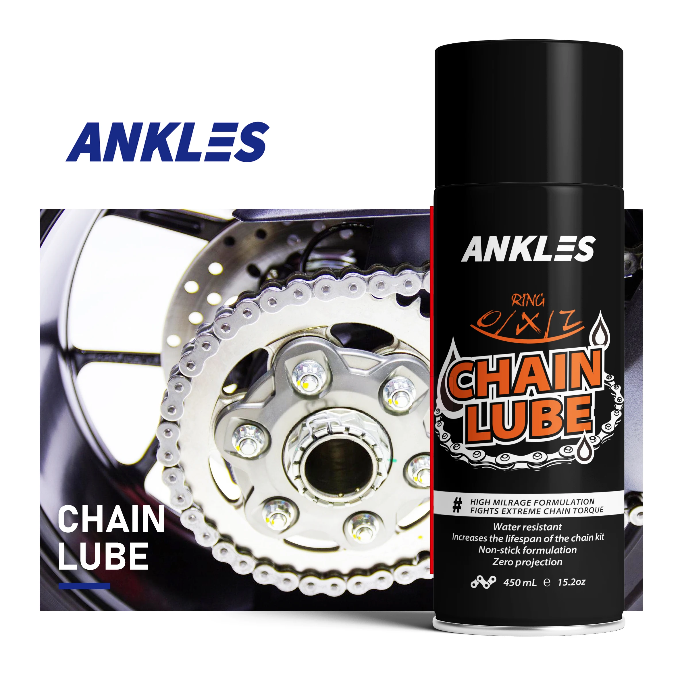 ANKLES High Quality lubricant of motorcycle bike chain lube Chain Lube