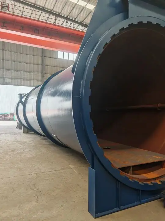 Single Pressure Autoclave Door Insulation Moisture Protection Safety Gear Components Cement Brick Raw Brick Making Machinery