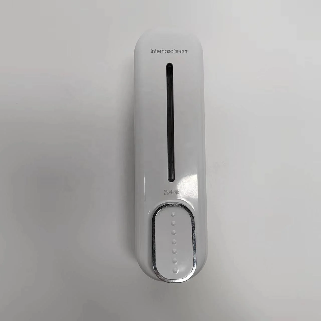 OEM bathroom 300ml shampoo dispenser white refillable shampoo and conditioner dispenser pump white