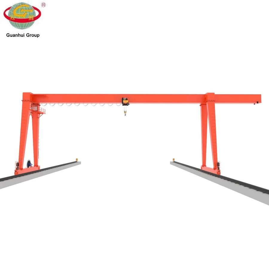 
electric hoist 20t gantry crane with cantaliver 