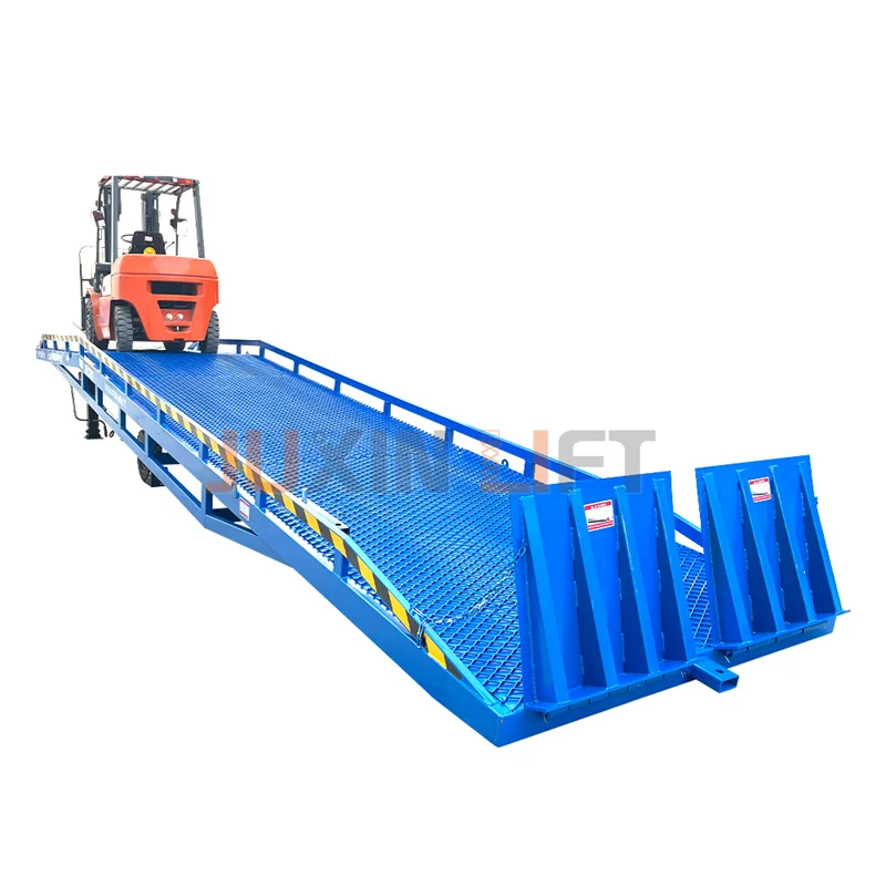 Mobile Yard Ramp Warehouse Truck Loading Unloading Ramps Working Platform