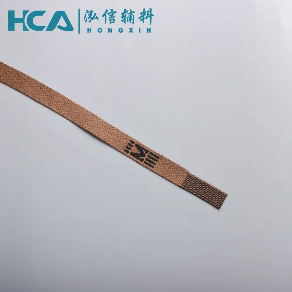 56inch Wholesale soft nylon woven jacquard customized logo hoodie drawstring flat draw cords for short pants sweatpants