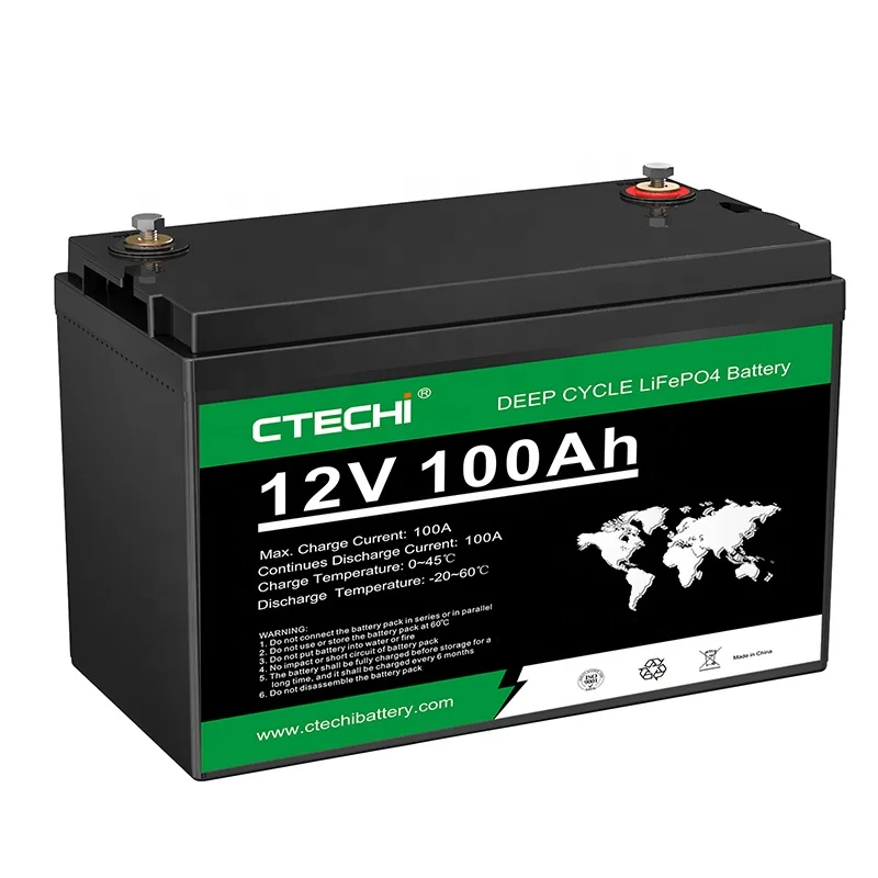 CTECHi OEM 12V 24V 36V 48V Battery Pack 50Ah 100Ah 200Ah 300Ah 400Ah LiFePo4 Lithium Ion Batteries Forklift EV Energy Storage