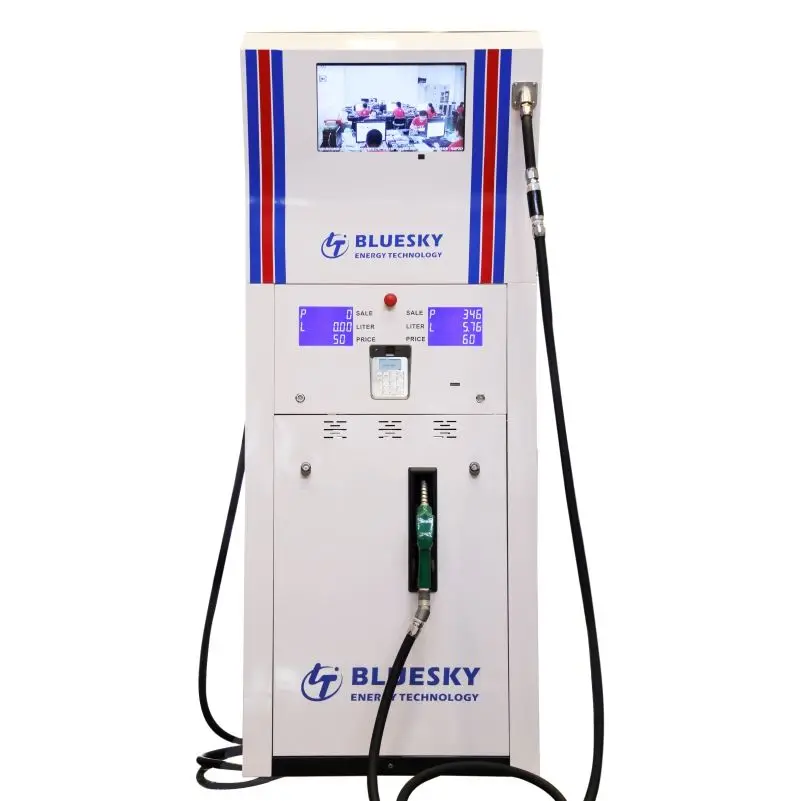 Bluesky two nozzle Gasoline Diesel Petrol Kerosene dispenser with RFID management system