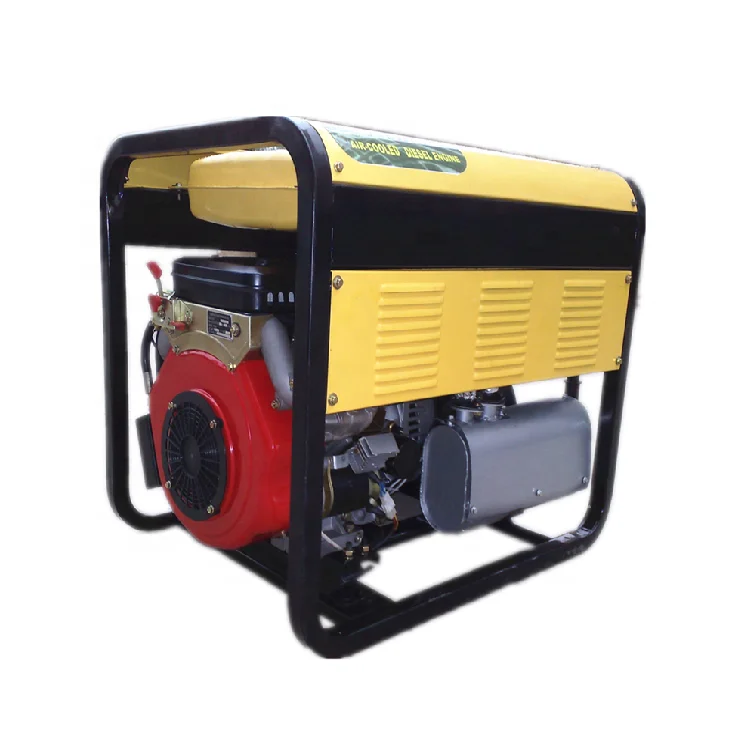 
Air-Cooled Double Cylinder Open Frame 12Kva 3 Phase Electricity Diesel Generators 