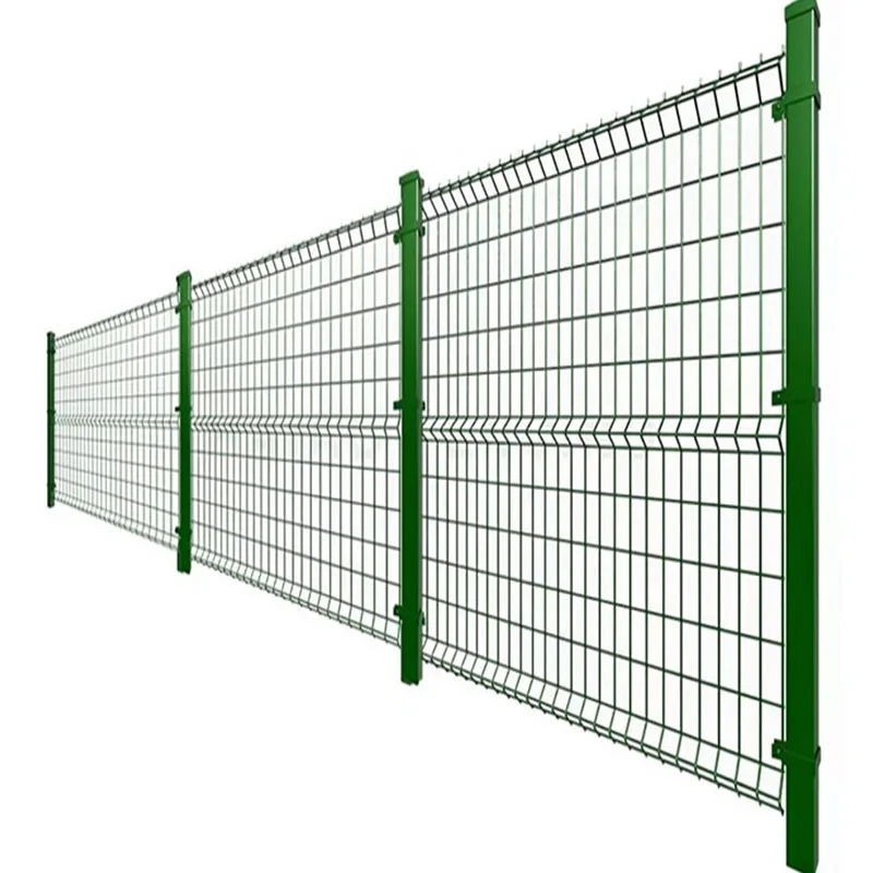 High Quality 3D Curved V Bending  Galvanized PVC Coated  Garden  Farm Customized Welded Wire Mesh Panel Fencing