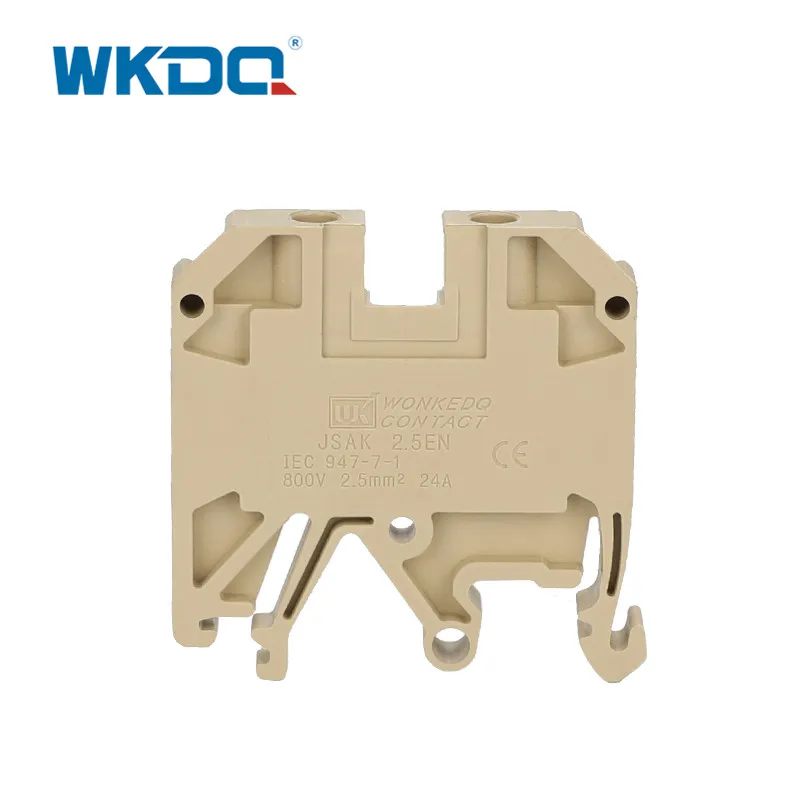  Клеммные колодки винтового соединителя JSAK 2 5 en Din rail мм 50