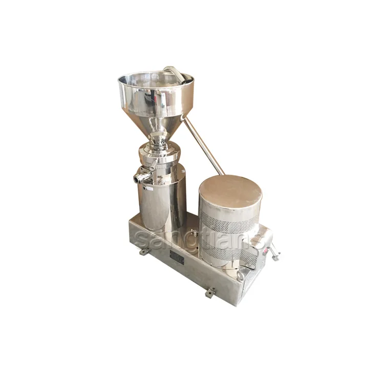 Sanitary vertival/split type chili sauce colloid mill grinder