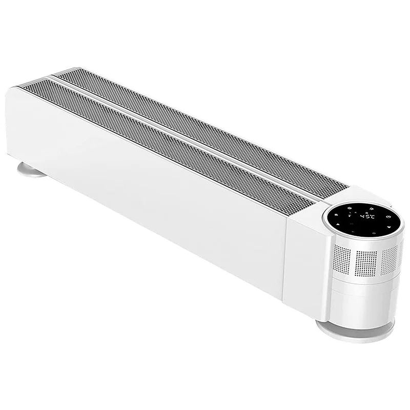 Energy saving freestanding IP24 waterproof remote control 2000W 180 degree foldable electric baseboard heater