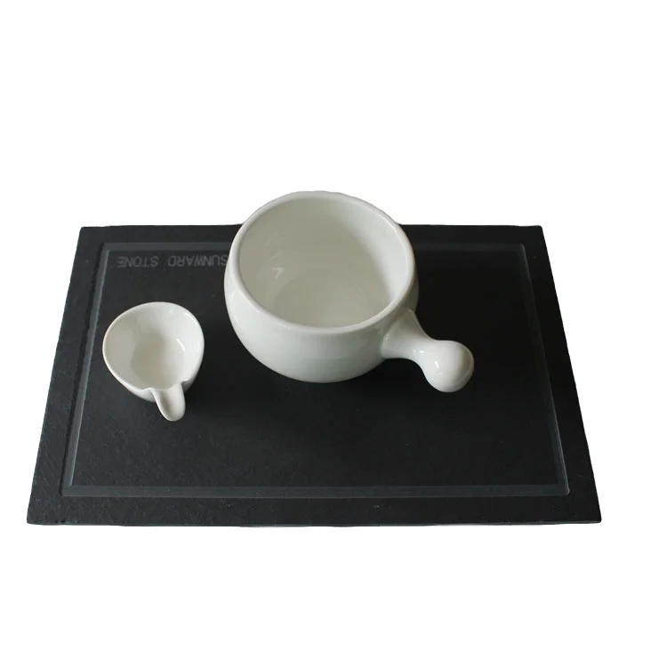 Detail High Quality Wooden Serving Plate Insert Slate Handy Cheese Cutting Board With Logo