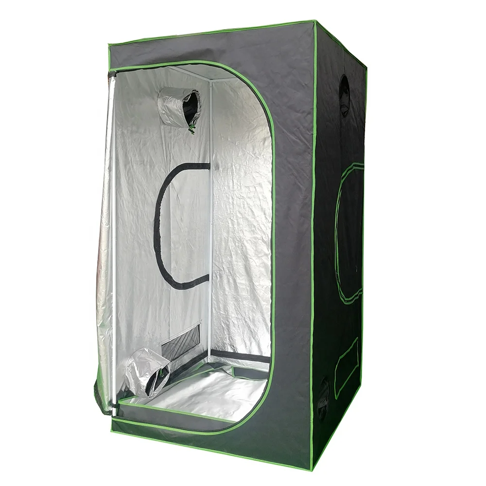 100x100x200cm 600D highly reflective hydroponic indoor grow tent, small size grow room
