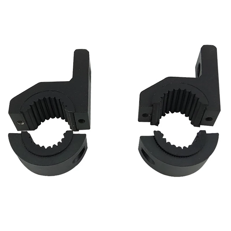2Pcs 1.25 Inch Bull Bar Tube Led Light Mount Bracket Clamp Roof Roll Cage