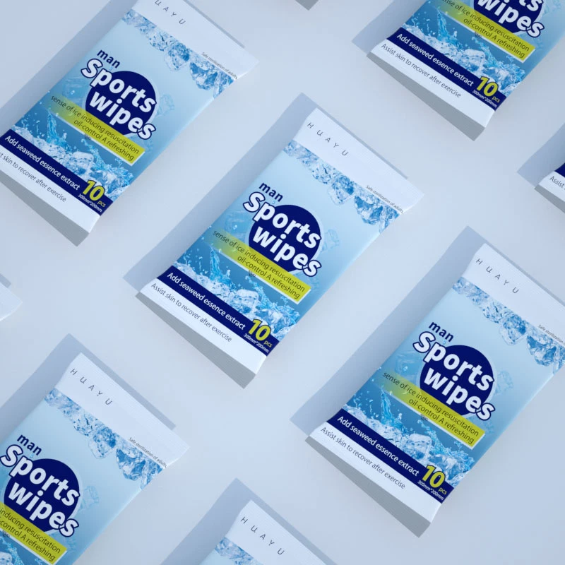 Adults Flushable Wet Wipes Remove Sweat Keeping Body Cool Body Wet Wipes