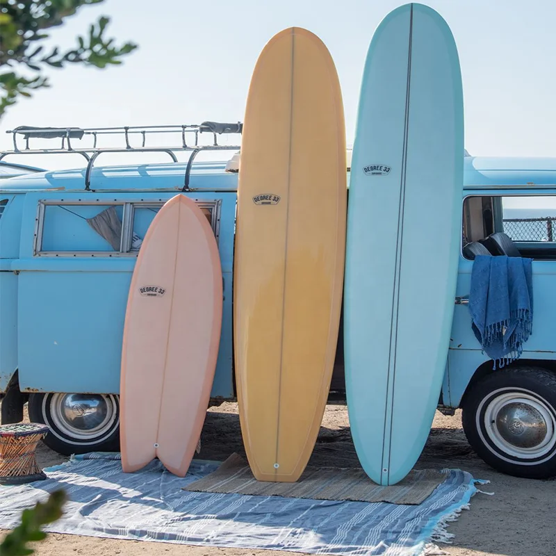 UV Resistance Epoxy Resin for Polished Surfboard/Longboard with Fiberglass Fabbric