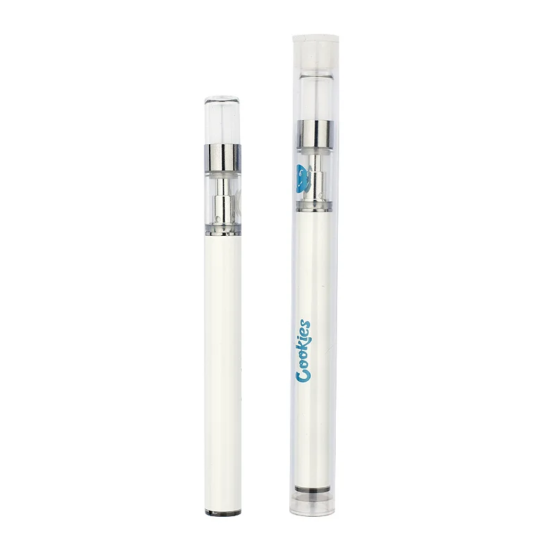  Оригинальные одноразовые аксессуары для электронных сигарет CBD 510 батарея вейпинга 350 мАч 0 5 мл электронная сигарета ручка печенья вертикальная керамическая катушка с