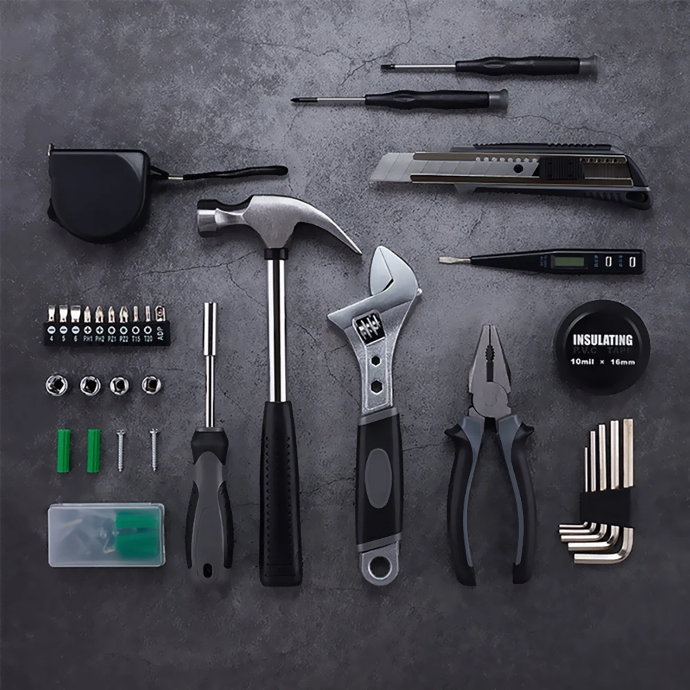 Hot Selling 30 In 1 Multifunctional Tool Set with Large Capacity Box Professional Hardware Combination Tool Kit