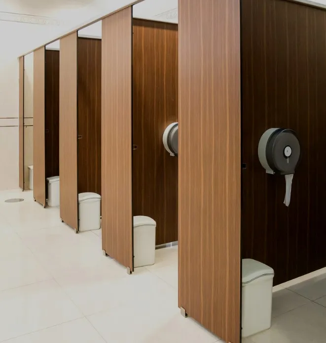 Customized HPL toilet/shower partition  toilet cubicles system office building toilet partition for bathroom washroom