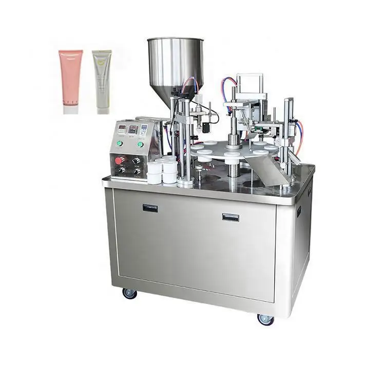 Good quality factory directly semi automatic tube sealing filling machine calippo tube filling and sealing machine