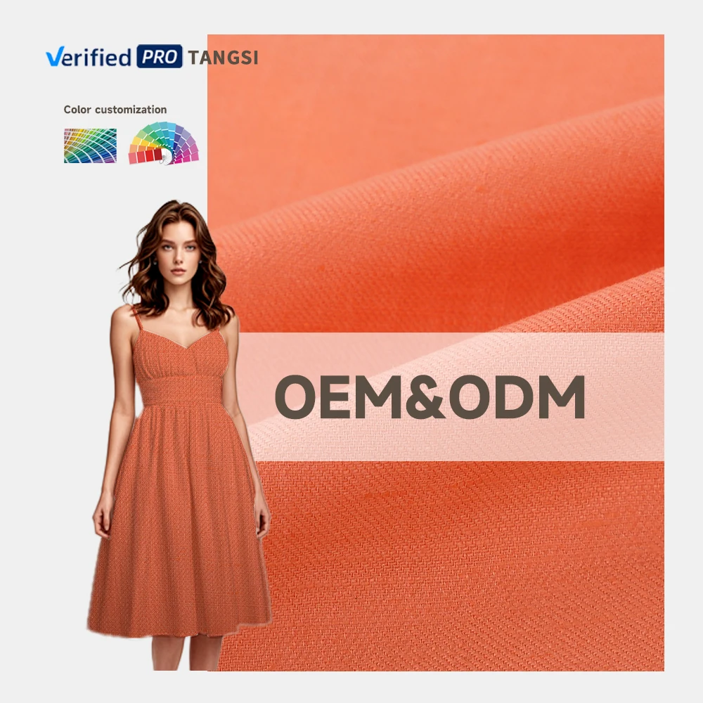 Worldwide  High Technology Top Soft and comfortable Yarn Dyed fabric 70%viscose  30%linen for garments