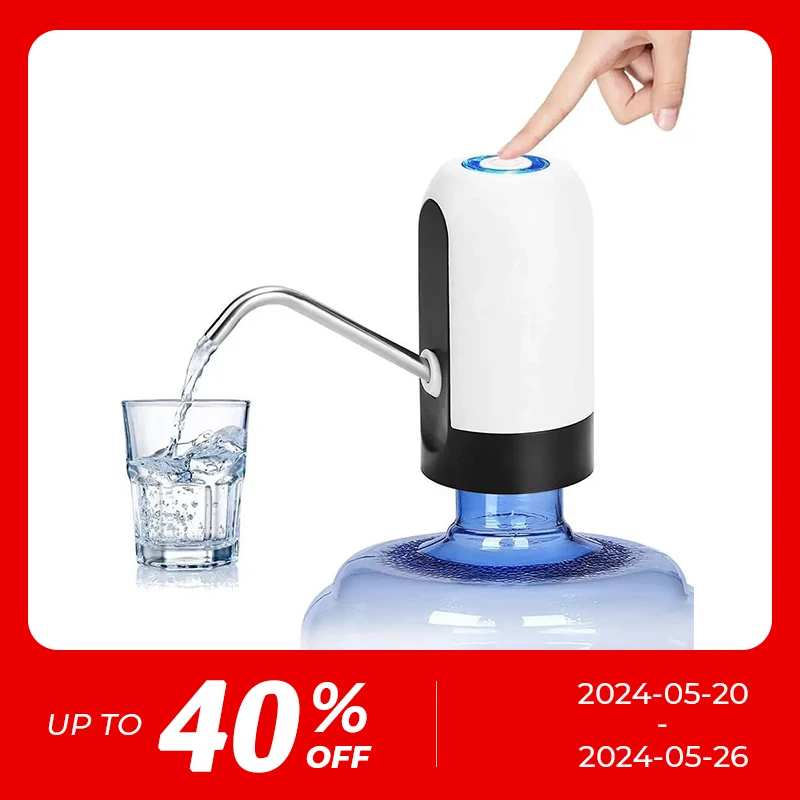 Gift mini automatic electric 5 gallon drinking bottle usb water pump portable water dispenser pump
