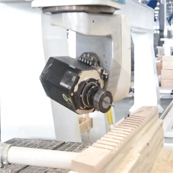 Hot sale mini 5axis cnc lathe router for wood milling engraving