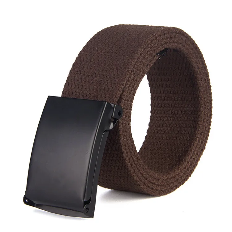 Wholesale Mens Colorful Cotton Fabric Cotton Canvas Web Belt