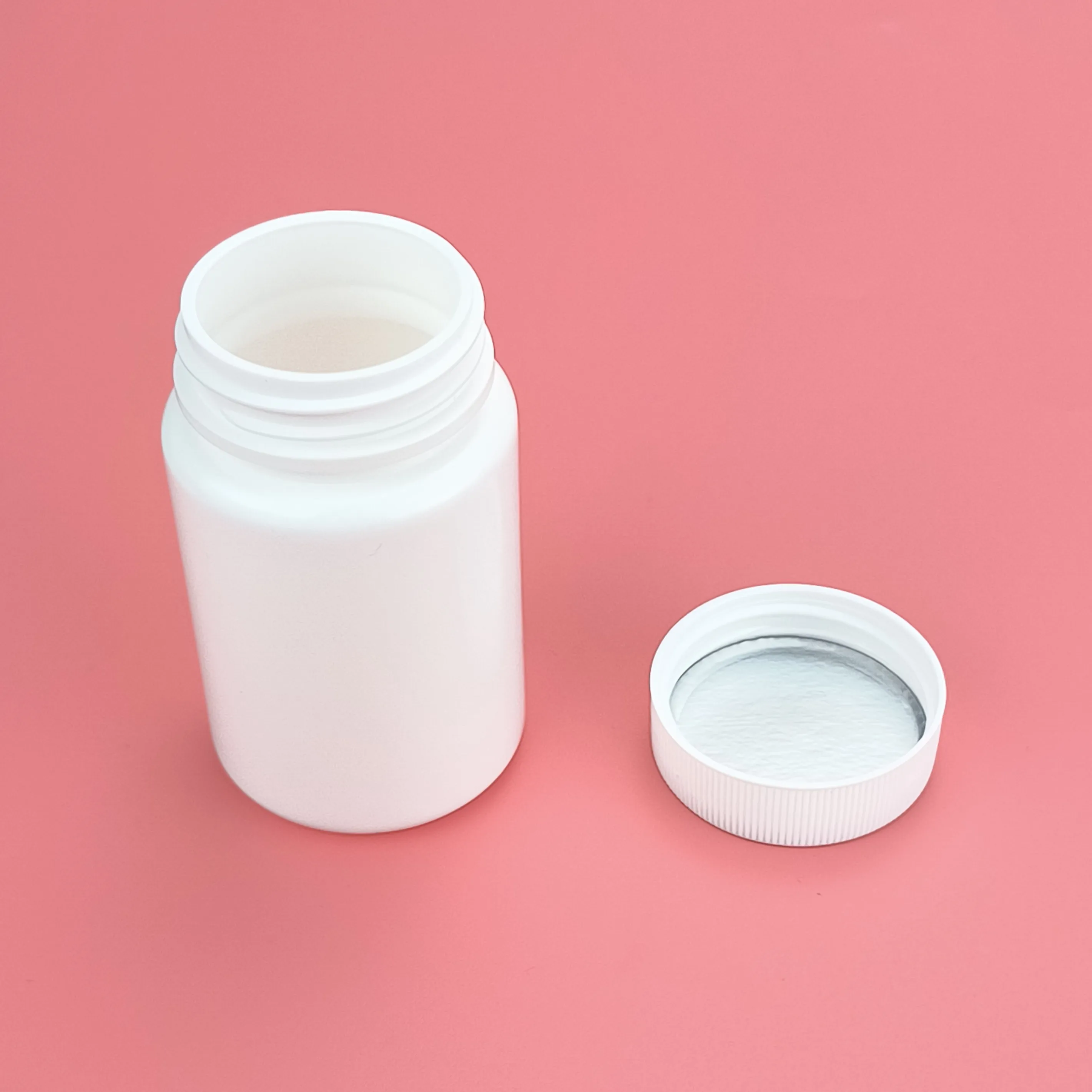 80ml 80cc HDPE Plastic Solid Tablet Vitamin Capsule Powder Holder Medicine Pill Bottle With Seal