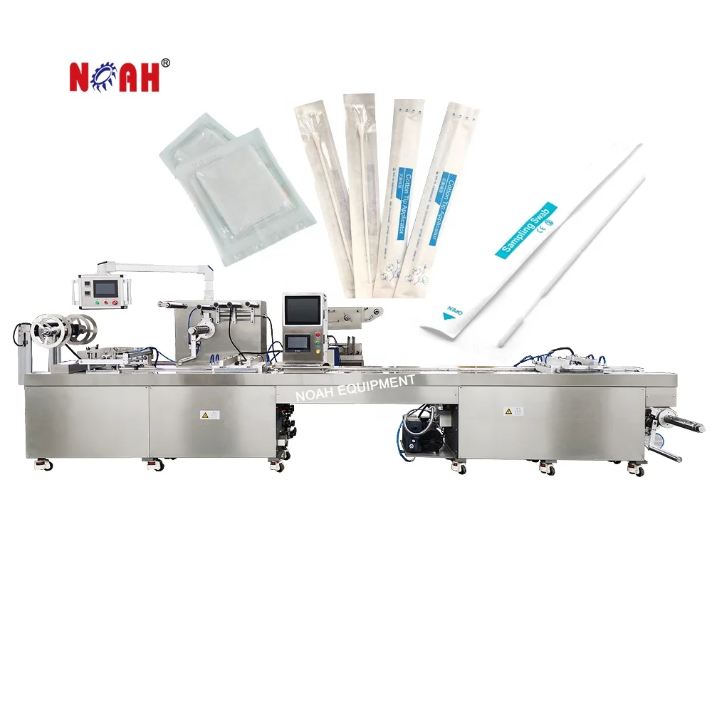 DPB-420 Pharmaceutical syringe automatic blister paper packaging machine