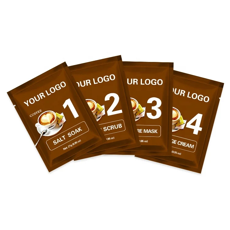 Private Label Customizable Fragrance Exfoliate Moisturize Skin Home Kit Spa Deluxe Body Treatment