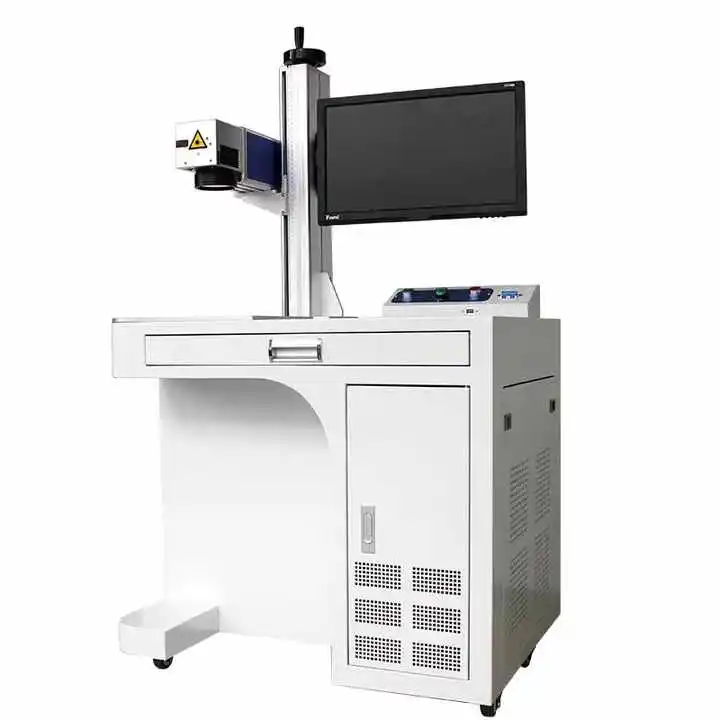 Professional Fiber Laser Marking Machine Tempered in New Condition CE Certificate Supports AI DWG BMP