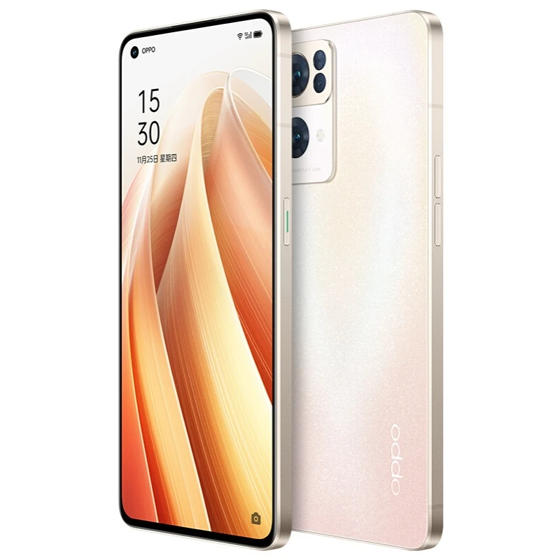 Оригинальный смартфон OPPO Reno 7 Pro 5G 6 55 дюйма AMOLED 2400x1080 90 Гц MediaTek Dimensity 1200 Max 4500 мАч 65 Вт Быстрая зарядка