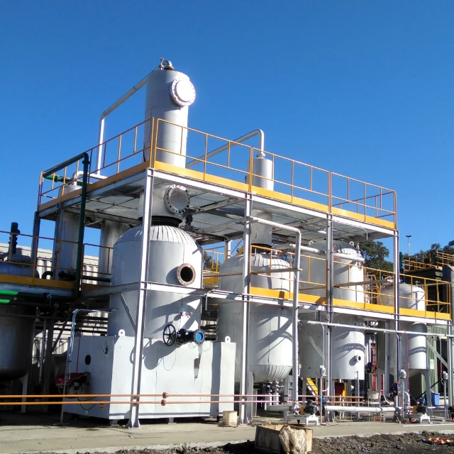 Plastic Pyrolysis Oil Recycle To Diesel Mini Refinery Plants oil Distillation Machine