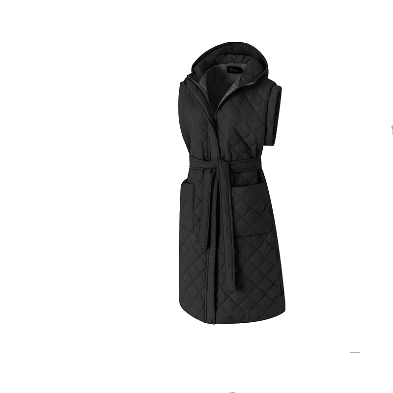 In Stock Woman Black Jacket Women Muslim Dress Modest Winter Clothes