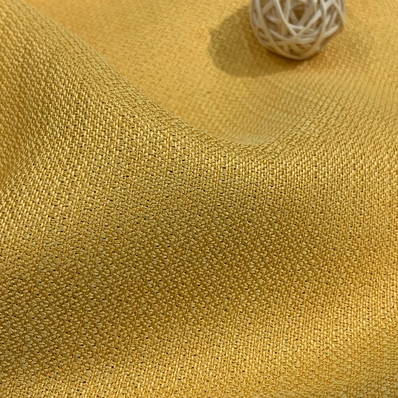 linen curtain black fabric stock color for home textile