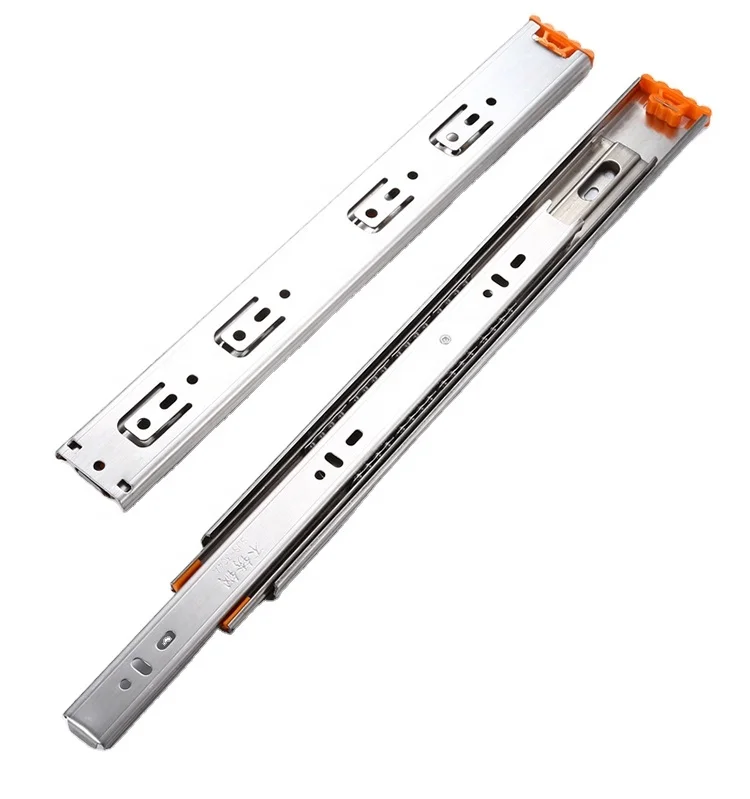 Китайский производитель, металлические нажимные выдвижные слайды с мягким закрытием