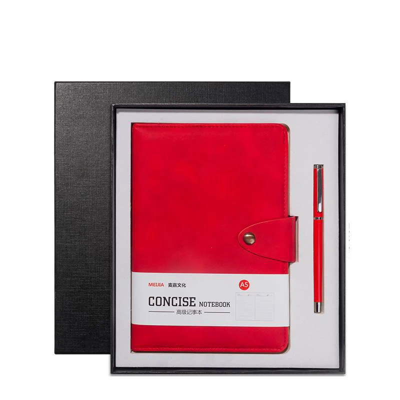 customization A5 B5 A4 simple sleeve core notebook skin-feeling sheepskin business notebook high-end gift notepad with buckle