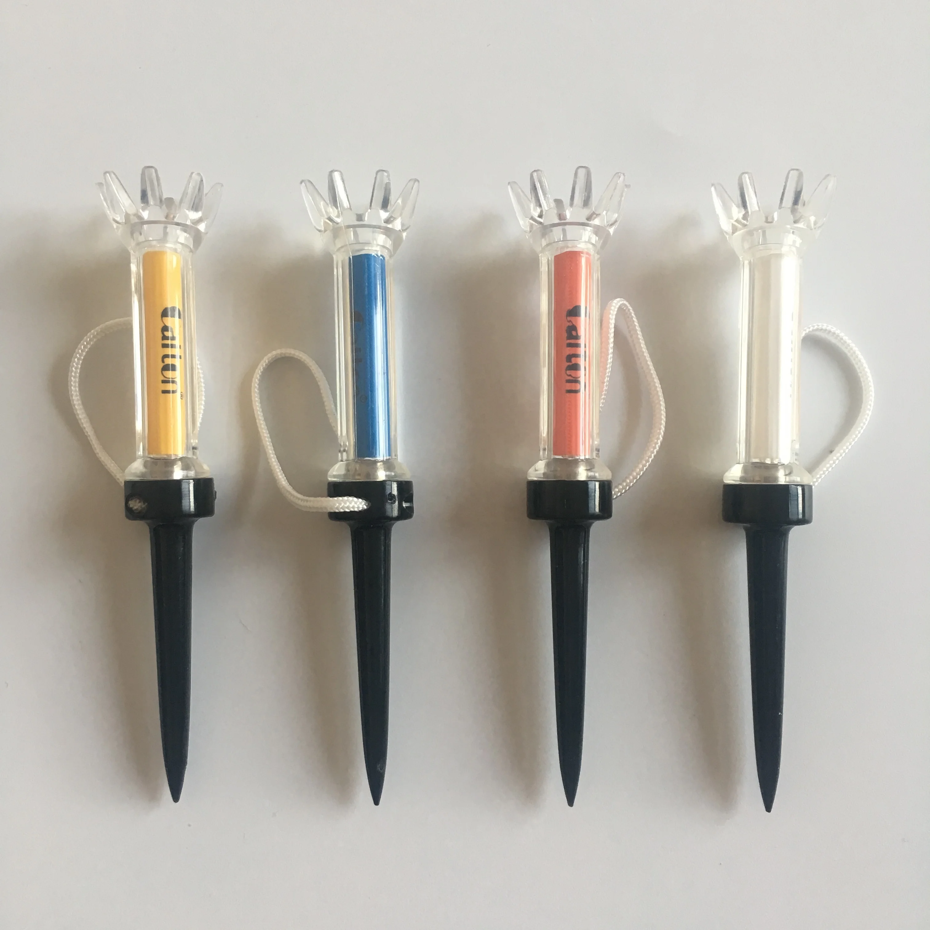 Magnetic Golf Tee Flexible Plastic Hot Sale in Korea (pack of 5) 90 Mm/79 Mm Customized Logo Opp Bag Plastic Golf Ball Packaging