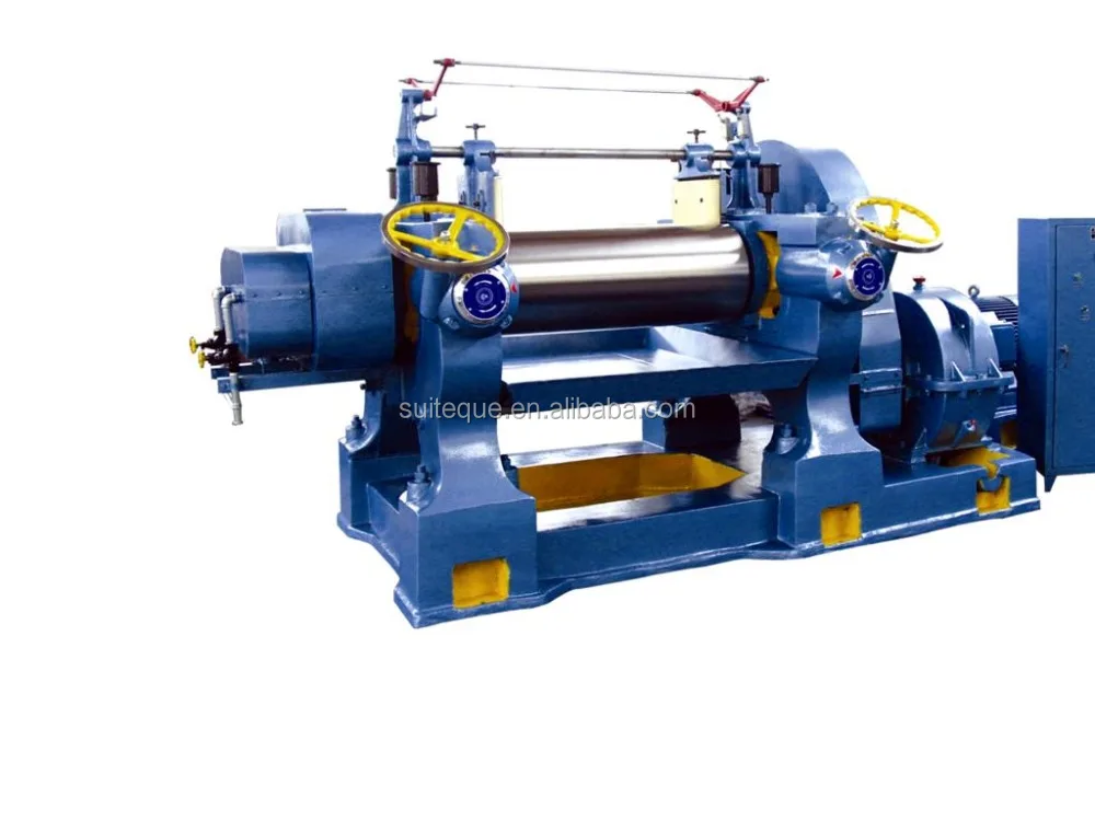 CE open mill silicon rubber two roll mixing mill