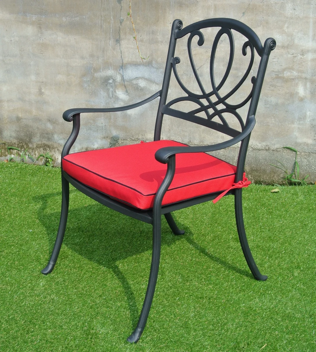 cast  aluminum furniture  Aluminum chair for outdoor use