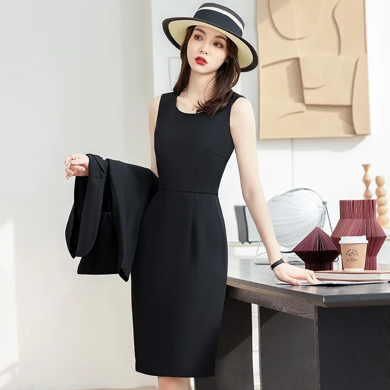 Fitting medium size knee length pencil skirts office trending fashion unique skirt for women