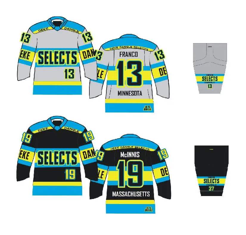 Inline Hockey Uniforms Supplier make custom jerseys, pants, rink shorts and socks