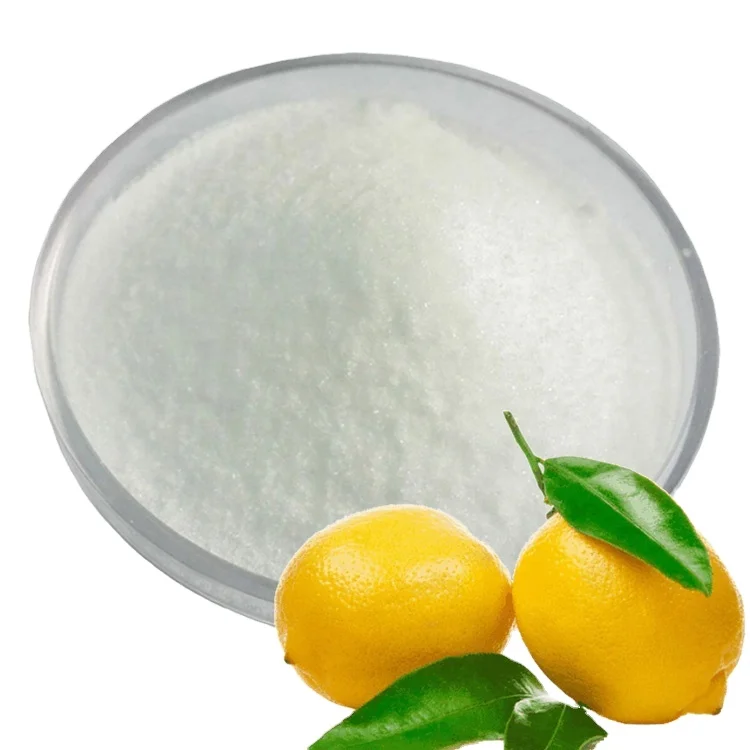 Bulk 25kg bag citric acid monohydrate food grade food additive