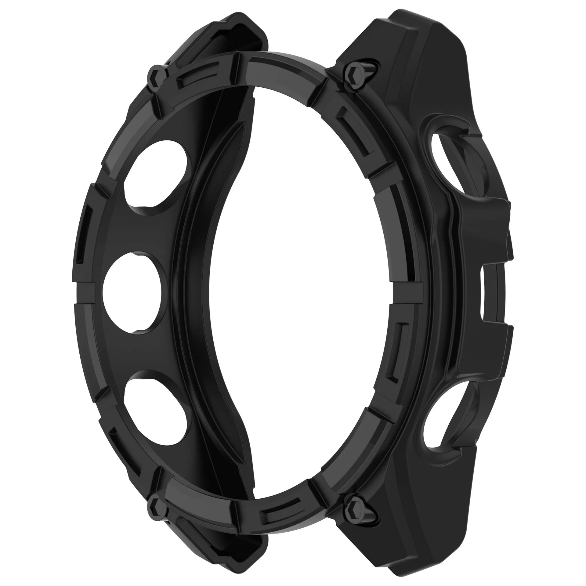Silicone Sport Watch Case Protective Half-Pack Armor with Hollow for Garmin Enduro3 for Garmin 3
