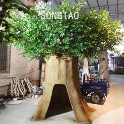 outdoor decor artificial wooden tree houses for sale for kids