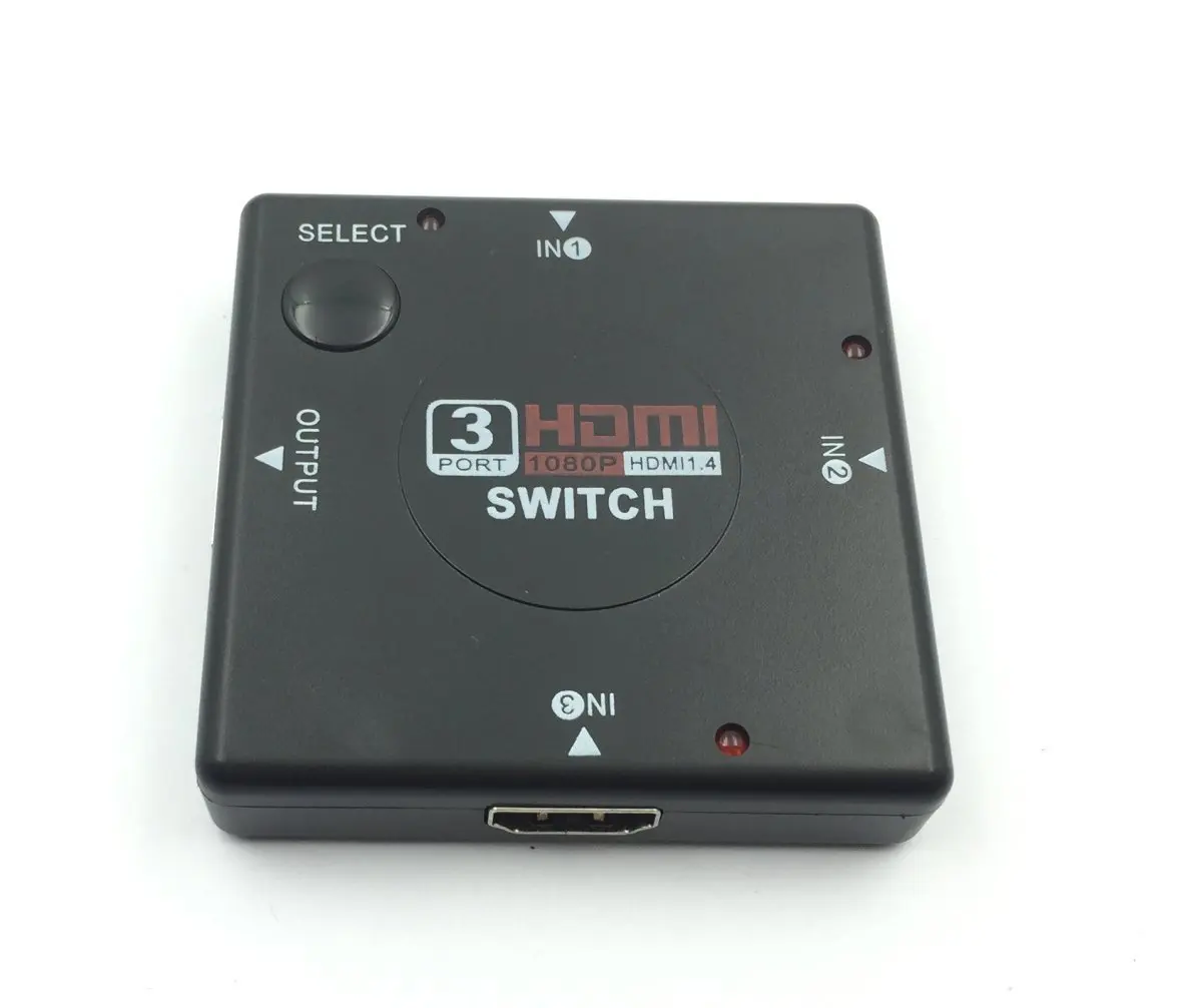 H.D.M.I 3IN1 3 input 1 output Splitter Converter 3 in 1 out  Female  HDTV  Splitter Adapter switch 1080p 3D