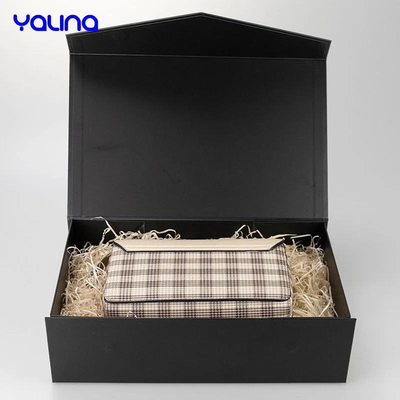 Stock Craft Sublimation Large Magnetic Gift Cardboard Folding Shoe Clothing Package Carton Package foldable box