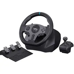 PXN v9 PC Gaming Steering Wheels pedals Racing car game Driving Wheel for PS4 Xbox One Nintendo Switch PS3 Xbox Series S/X  PC