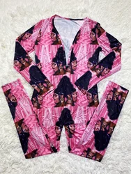 2021 women onsie sleepwear pajamas for christmas