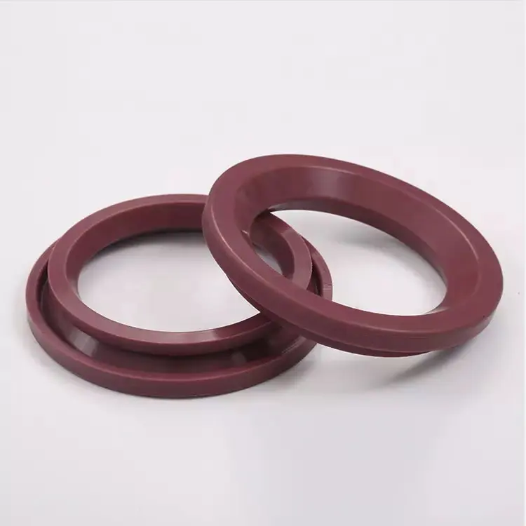 Oil resistant silicone dome valve seal ring High temperature resistance steel plant oil seal